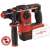 Einhell HEROCCO cordless hammer drill, red and black, with Power X-Change battery