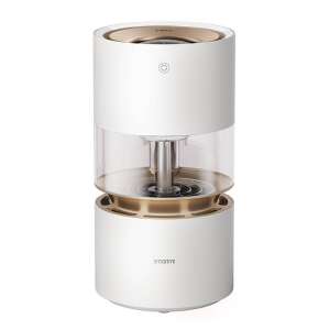 Smartmi Rainforest Humidifier, white and gold, front view - Humidifier