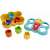 Fisher-Price Butterfly Shape Sorter, open to show the inside of the toy and the different shaped blocks