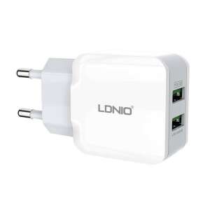 LDNIO A2202 dupla USB-s fali töltő, fehér - LDNIO