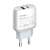 LDNIO A2424C 20W gyors töltő USB-C és USB porttal, fehér