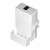 Sonoff THR320 WiFi smart relay with humidity and temperature sensor, white, side view