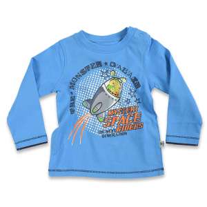 Blue Seven fiú Felső - Űrhajó #kék 31592837 Blue Seven Gyerek hosszú ujjú póló