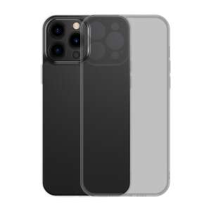 Baseus Mattglas Hülle für iPhone 13 Pro - Schwarz - Baseus