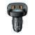 Nabíjačka do auta Acefast B9 66W s 2 portami USB-A a 1 portom USB-C, čierna