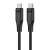 Konektory kábla Acefast C3-03 USB-C na USB-C, detail