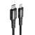 Acefast USB-C to Lightning cable, black, 1.2m