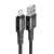 Kabel Acefast C1-02 USB-A do Lightning, czarne, 1,2m