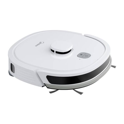 Midea M6 robot vacuum cleaner, white, angled view