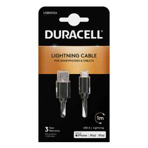 Cable USB to Lightning Duracell 1m (black) 66133994 