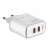 LDNIO A2528M 35W зарядно за стена с два USB-C порта и кабел USB-C към Lightning