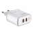 LDNIO A2528M 35W dual USB-C wall charger with USB-C to Lightning cable