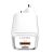 MFi wall charger LDNIO A2318M, USB-C+USB, USB-C to Lightning 20W 79400270