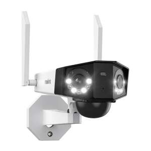 Reolink DUO 2 4G – LTE-Überwachungskamera, wiederaufladbarer Akku, Personen-/Fahrzeugerkennung, 6 MP Auflösung, horizontaler Betrachtungswinkel 180° 66134840