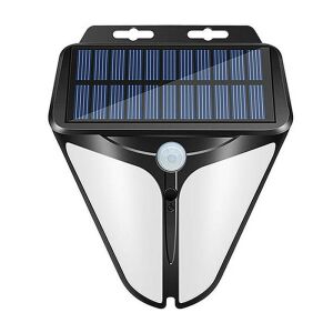 Lampa solarna ścienna Superfire FF11-F z czujnikiem ruchu, widok z przodu - Dekoracja ogrodu