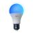 Yeelight W4 E27 smart bulb emitting blue light