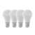 Yeelight W4 E27 smart bulbs, dimmable, 9W, 806lm, 2700-6500K, 4 pack
