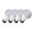 Yeelight W4 E27 smart bulb 4-pack, white background