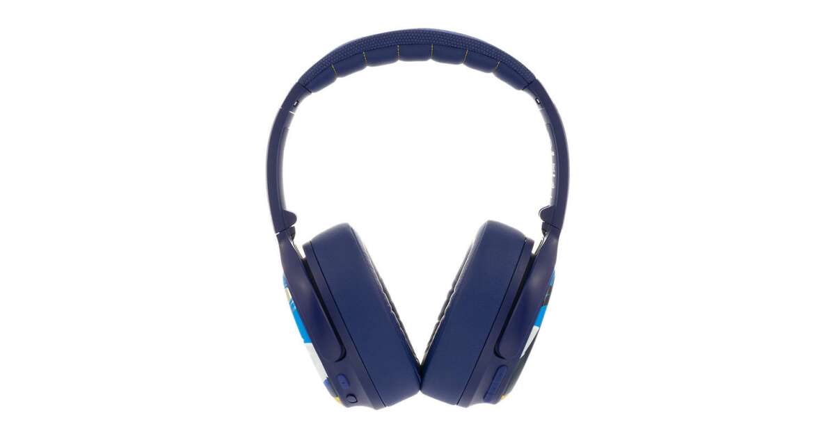 Wireless headphones for kids Buddyphones Cosmos Plus ANC Deep Blue Pepita