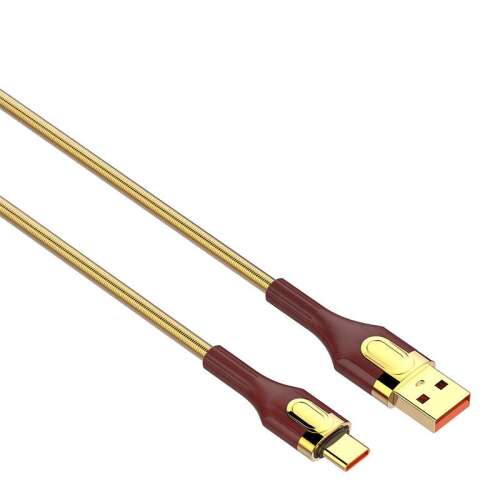 LDNIO LS682 USB to USB-C cable, gold, 2m, fast charging