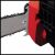 Einhell GH-EC 1835 electric chainsaw claw stop close-up
