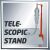 Einhell TC-MG 135 E telescopic stand diagram