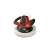 Einhell CE-CB 18/254 Li - Solo cordless polisher, red and black, with white polishing pad