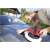 Man using Einhell CE-CB 18/254 Li - Solo cordless polisher on a car