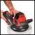 Einhell CE-CB 18/254 Li - Solo cordless polisher, red and black, with white polishing pad, battery not included