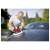Man using Einhell CE-CB 18/254 Li - Solo cordless polisher on a car