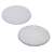 Two white polishing pads for Einhell CE-CB 18/254 Li - Solo cordless polisher