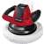 Einhell CE-CB 18/254 Li - Solo cordless polisher, red and black, with white polishing pad