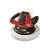Einhell CE-CB 18/254 Li - Solo cordless polisher, red and black, with white polishing pad