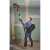 Einhell TE-DW 18/225 Li-Solo Drywall Sander in Use