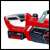 Einhell GE-LC 18 Li Kit cordless chainsaw, close-up of oil tank