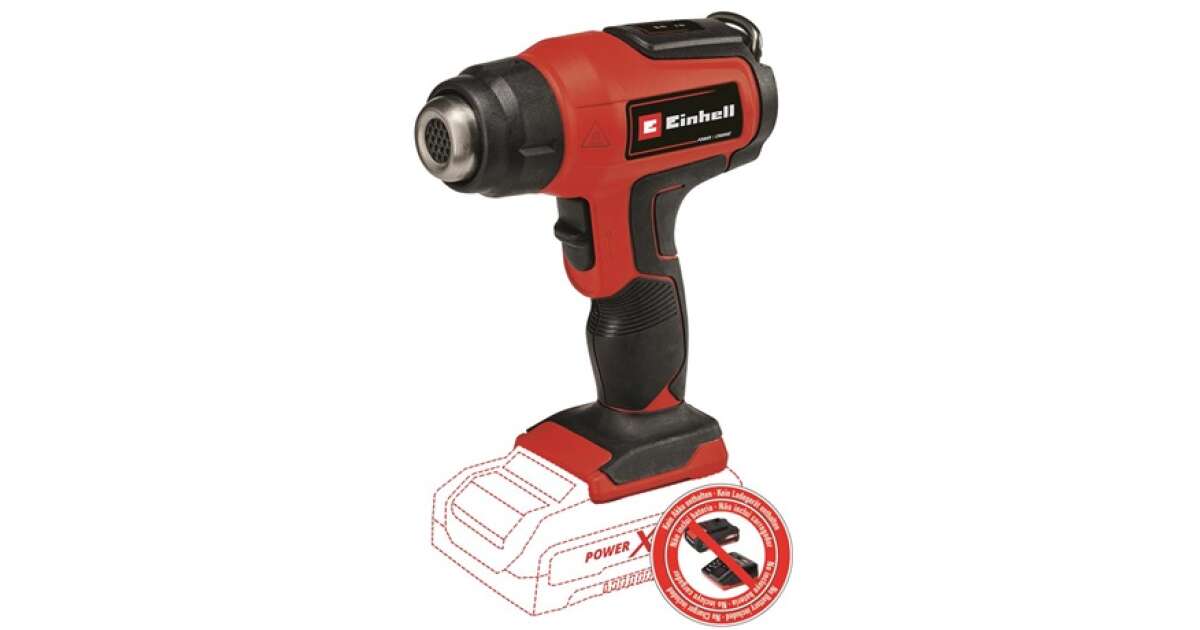 Einhell cordless heat outlet gun