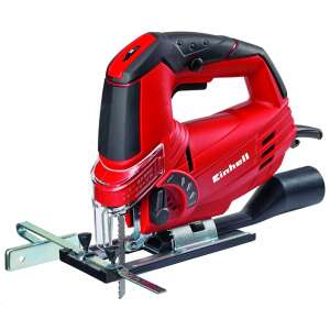 Einhell TC-JS 85 jigsaw with parallel guide, angled view - Einhell