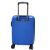 Herm 65cm blue hard shell carry-on suitcase with extendable handle