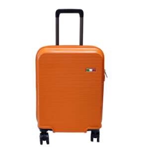 Herm oranžový , Výška: 5cm kolesá+ 55cm šírka: 37cm hĺbka: 25cm-stredne veľký, škrupinový kufor 77961375 Kufre a tašky