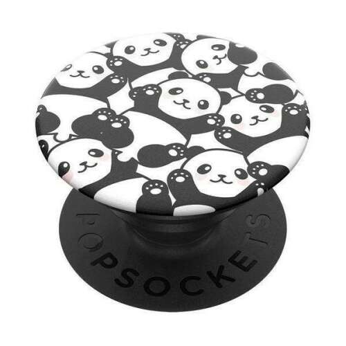 PopSockets PopGrip Standard telefonfogantyú panda mintával