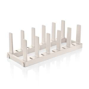 Organizator za tave FlexiSPACE, 370 x 148 mm, Bijela, za pohranu do 5 tava - Dom i vrt