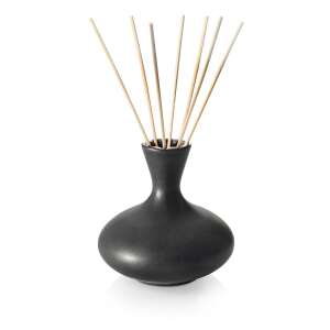 FANCY HOME Oasis diffuser, black ceramic, with rattan sticks - Air Freshener