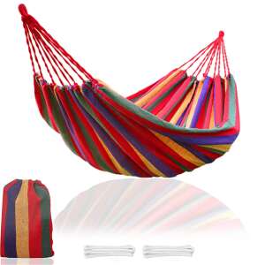 Zolta Single Hammock with storage bags #red-yellow