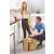 FELLOWES SmoothMove Everyday Umzugskarton, 35x35x55 cm, Kartonbox mit Griffen, Umzugsbedarf, wird zum Verpacken von Küchenartikeln verwendet