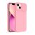 SLIDE iPhone 14 Pro Szilikon Tok - Rózsaszín - Kameravédővel 59435802