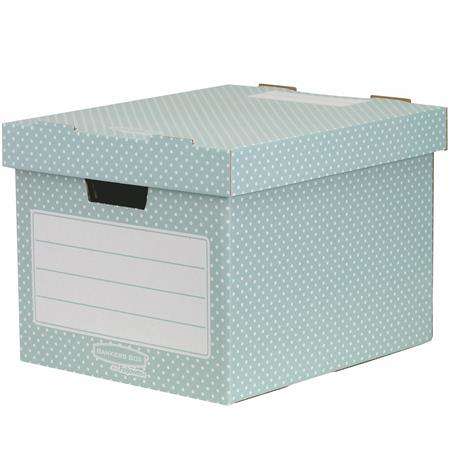 FELLOWES Tároló doboz, karton, 33,3x28,5x39 cm FELLOWES, &quot;Style&quot;,...