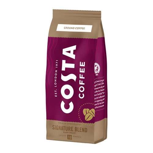 Costa "Signature Blend" dunkle Röstung gemahlener Kaffee 200g  31594682