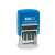 COLOP mini-dater S120 self-inking date stamp, blue