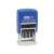 COLOP mini-dater S120 self-inking date stamp, blue