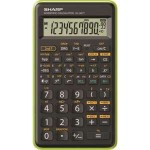 Calculator SHARP, științific, 146 de funcții, SHARP "EL-501TBGR", negru-verde 31594706 Calculatoare de birou